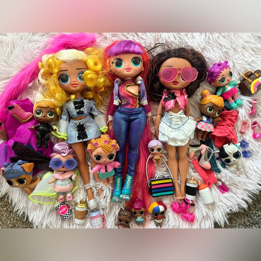 Pre-Loved OMG/LOL Doll Lot